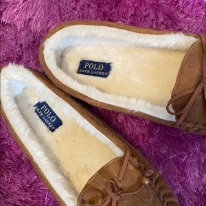 Ralph Lauren Markel Brown Mocassins